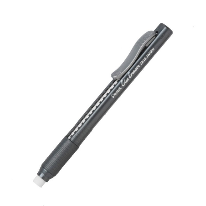 Pentel® Clic Eraser Grip, Black Barrel