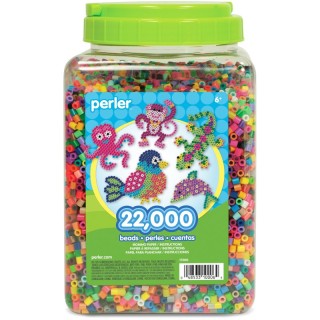 Perler™ Multi-Mix Fuse Beads Jar, Pack of 22000