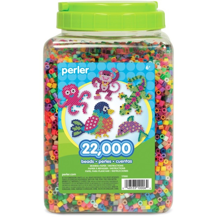 Perler™ Multi-Mix Fuse Beads Jar, Pack of 22000