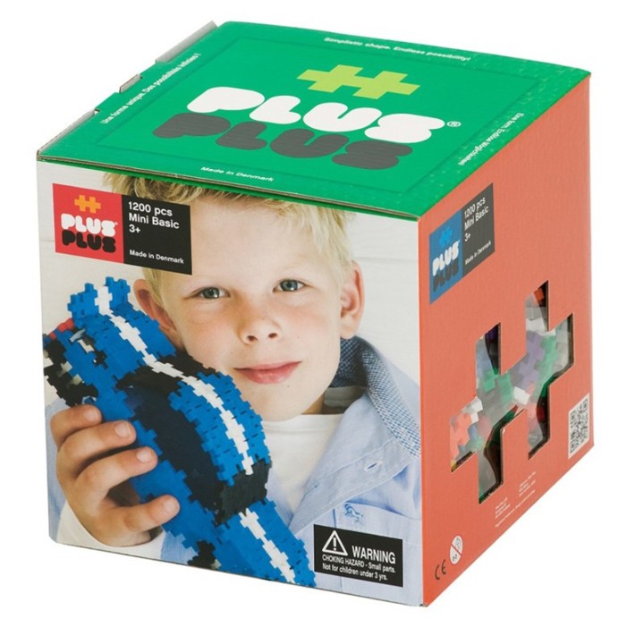 Plus-Plus® Open Construction Set, Basic, 1200 Pieces