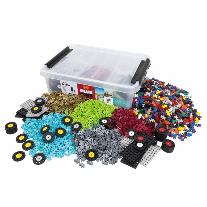 Plus-Plus® Plus-Plus® GO! Educational Tub, 2600 Pieces