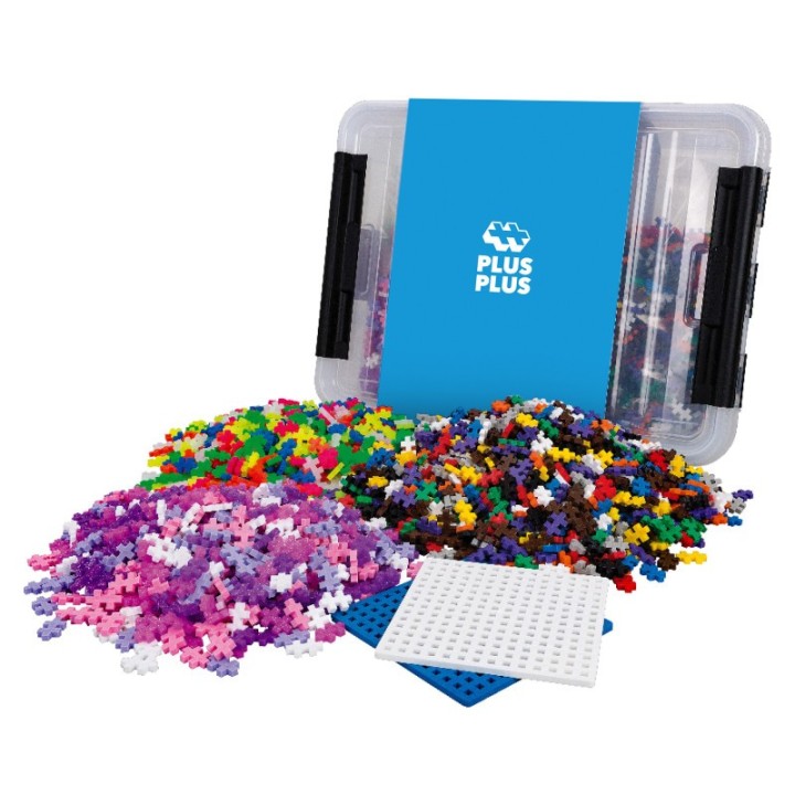 Plus-Plus® Plus-Plus® 2400-Piece Tub with 2 Baseplates