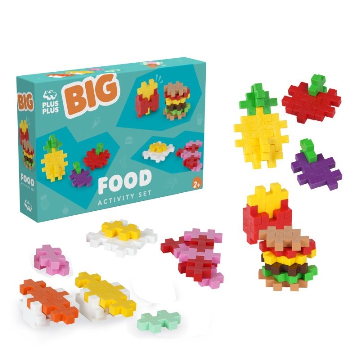 Plus-Plus® Building Blocks BIG Activity Set - Food