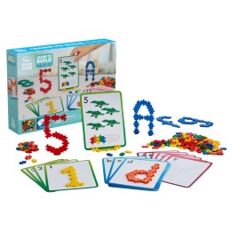 Plus-Plus® Building Blocks Learn To Build ABCs & 123s