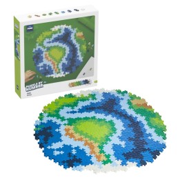 Plus-Plus® Building Blocks Puzzle By Number, Earth, 800 Piece