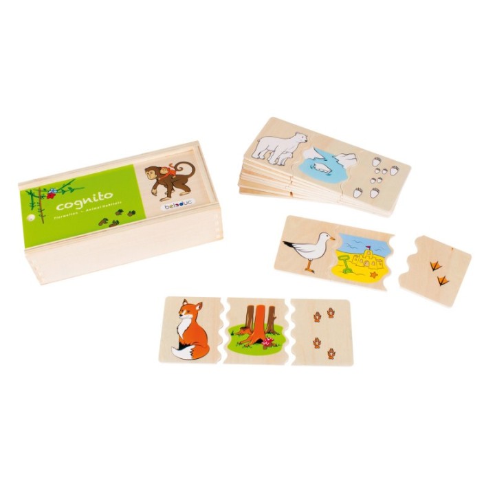 Beleduc Cognito Animal Habitats Puzzle
