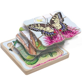 Beleduc Layer Puzzle, Butterfly