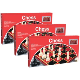 Pressman Chess Board Game, Pack of 3