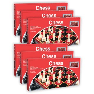 Pressman Chess Board Game, Pack of 6
