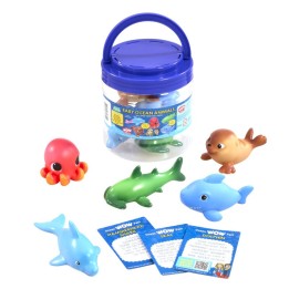 Goliath WOW in the World Soft Baby Ocean Animals Bucket