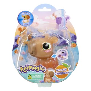 Goliath Animagic Let's Glo Capybara, Brown, Squish & Stretch Water Toy