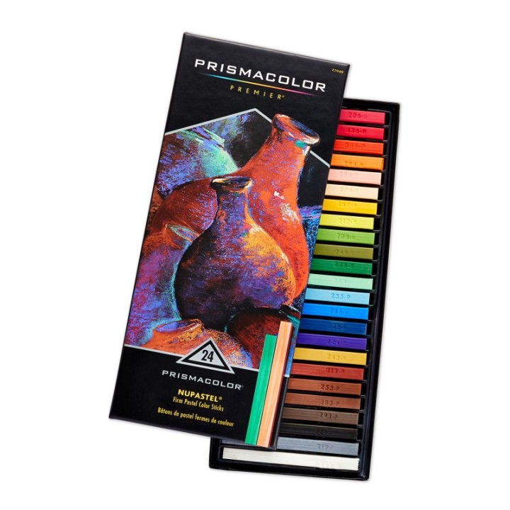 Prismacolor® Premier® NuPastel Firm Pastel Color Sticks, 24 Pack
