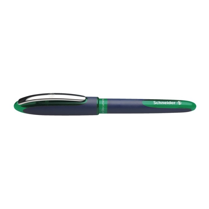 Schneider® One Business Rollerball Pen, 0.6 mm, Green Ink, Single Pen