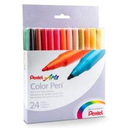 Pentel Arts Color Pen 24-Color Set