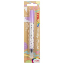 Pentel Arts Milky Brush Pen, Pastel Violet Ink, 1-Pack