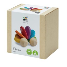 PlanToys Wooden Baby Car Push Toy