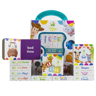 PI Kids My First Library Disney Baby, 12 Books