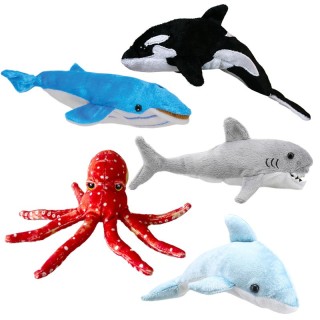 The Puppet Company Finger Puppets: Sealife, Set of 6