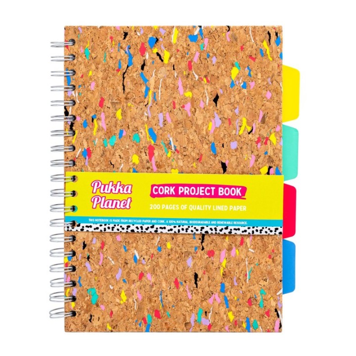 Pukka Pads Pukka Planet Cork B5 Project Book