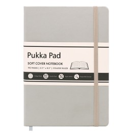 Pukka Pads Pukka Soft Cover A5 College Ruled - Oatmeal