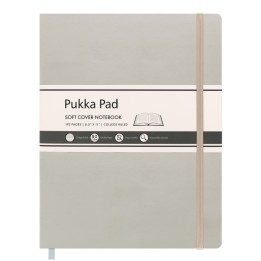 Pukka Pads Pukka Soft Cover Lettersize College Ruled - Oatmeal