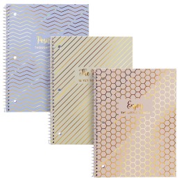 Pukka Pads Haze 1-Subject Notebook, Pack of 3