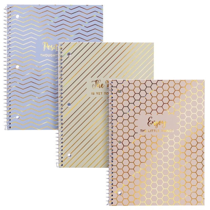Pukka Pads Haze 1-Subject Notebook, Pack of 3