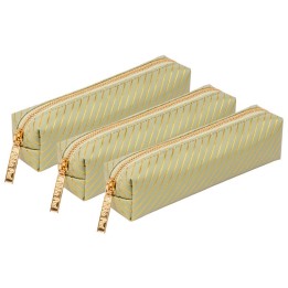 Pukka Pads Pencil Case, Haze, Green, Pack of 3