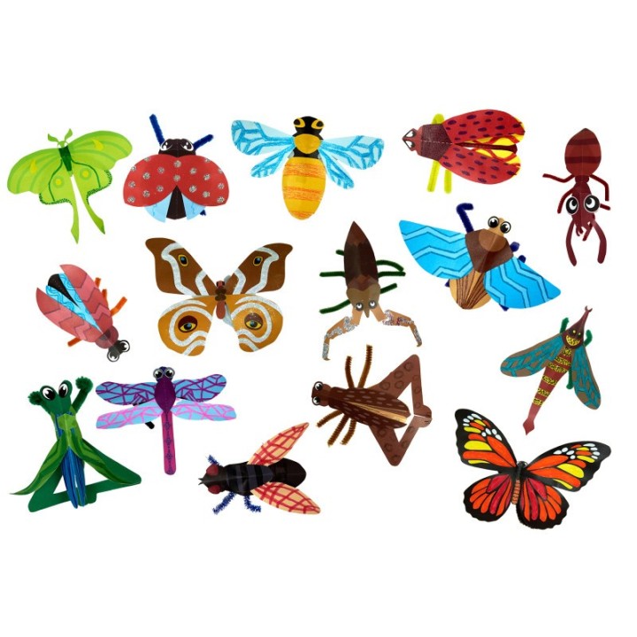 Roylco® Beautiful Bugs, 64 Projects