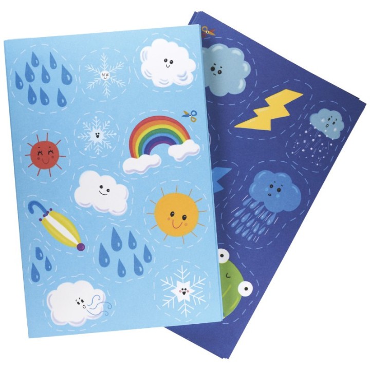 Roylco® Learn About Weather Craft Paper, 80 Sheets