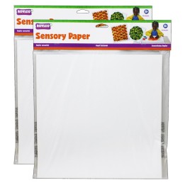Roylco® Sensory Paper, 6 Designs, 36 Sheets Per Pack, 2 Packs