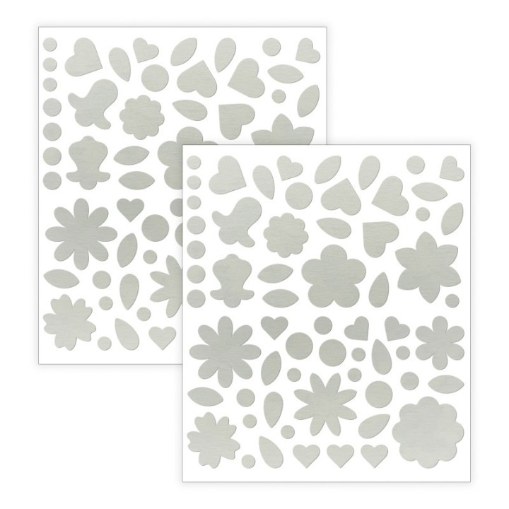 Roylco® Blots of Flowers Blot Paper, 310 Pieces Per Pack, 2 Packs