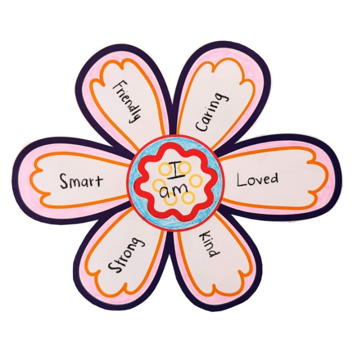 Roylco® Affirmation Flowers, Pack of 36