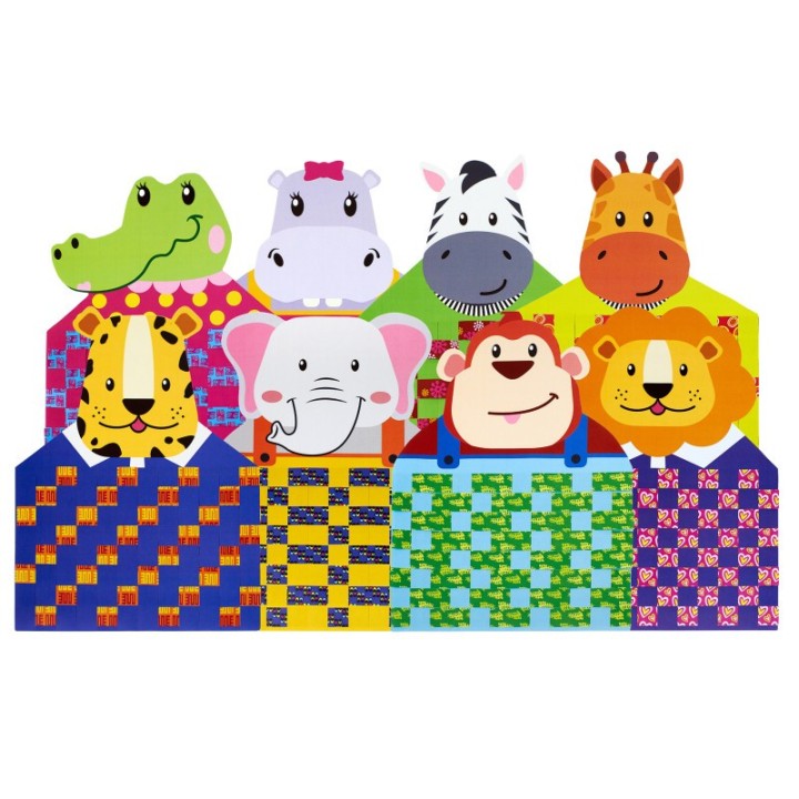 Roylco® African Animal Weaving Mats, 24 Projects