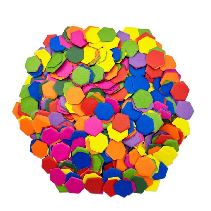 Roylco® Hexagon Mosaics, Pack of 2000