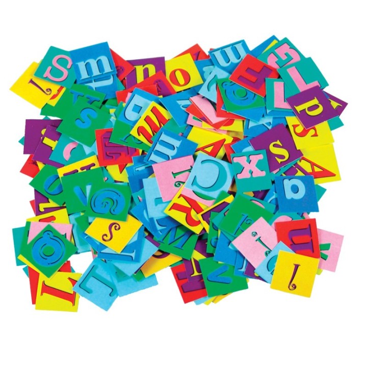 Roylco® Alphabet Pasting Pieces