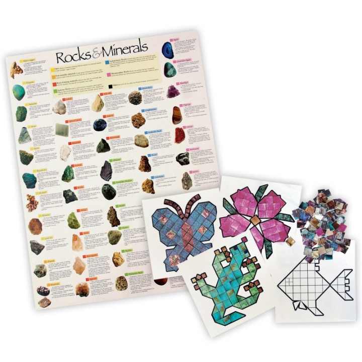 Roylco® Mineral Mosaics Poster & Artwork Set, Pack of 2500