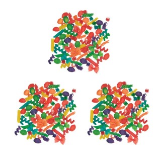 Roylco® Art-a-Roni®, Bright Colors, 1 lb. Per Pack, 3 Packs