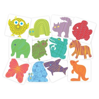 Roylco® Learn About Lines Rubbing Plates, Set of 12