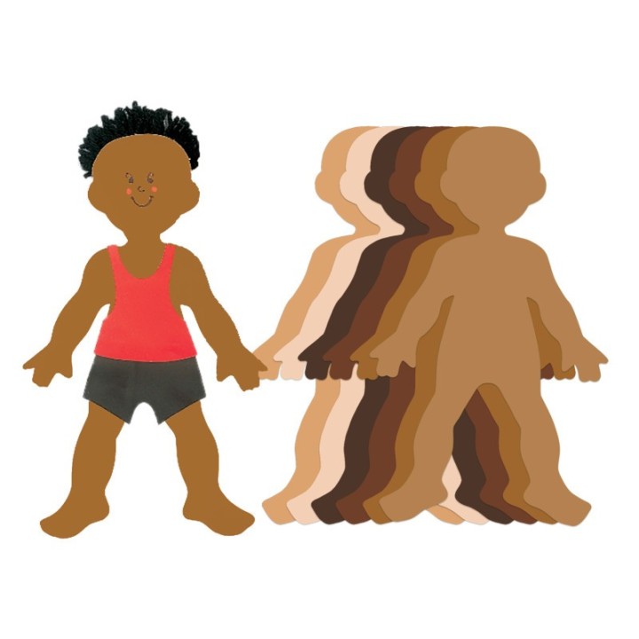 Roylco® Card Characters, 6" x 9", Pack of 24