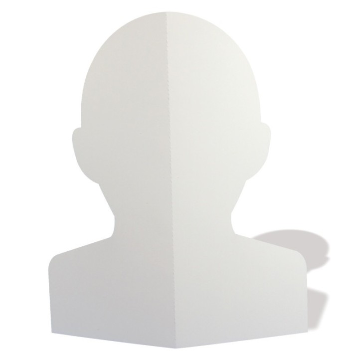 Roylco® Stand Up Self Portrait Kit, Pack of 40