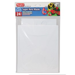 Roylco® Die-Cut Super Hero Masks, Pack of 24