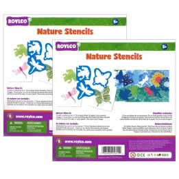 Roylco® Nature Stencils, 2 Packs