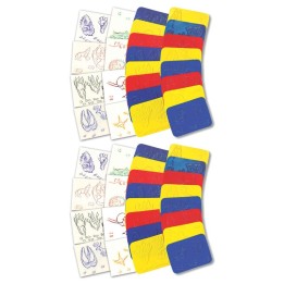 Roylco® Animal Track Rubbing Plates, 16 Per Pack, 2 Packs
