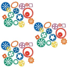 Roylco® Gear Stencils, 15 Per Pack, 3 Packs