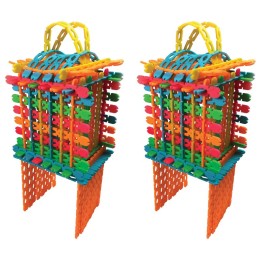 Roylco® Structure Sticks Building Set, 400 Sticks Per Pack, 2 Packs