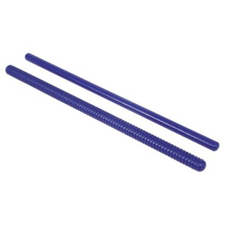 Rhythm Band Instruments Rhythm Sticks, 14", Plain and Fluted, 2 Pieces