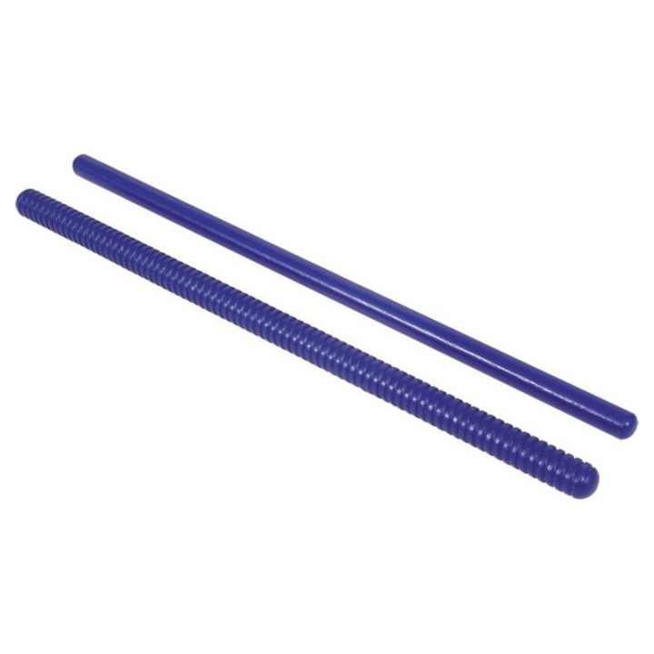 Rhythm Band Instruments Rhythm Sticks, 14", Plain and Fluted, 2 Pieces