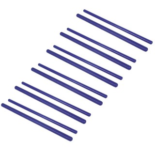 Rhythm Band Instruments Rhythm Sticks, 1 Fluted 1 Plain, 14", 2 Per Set, 6 Sets