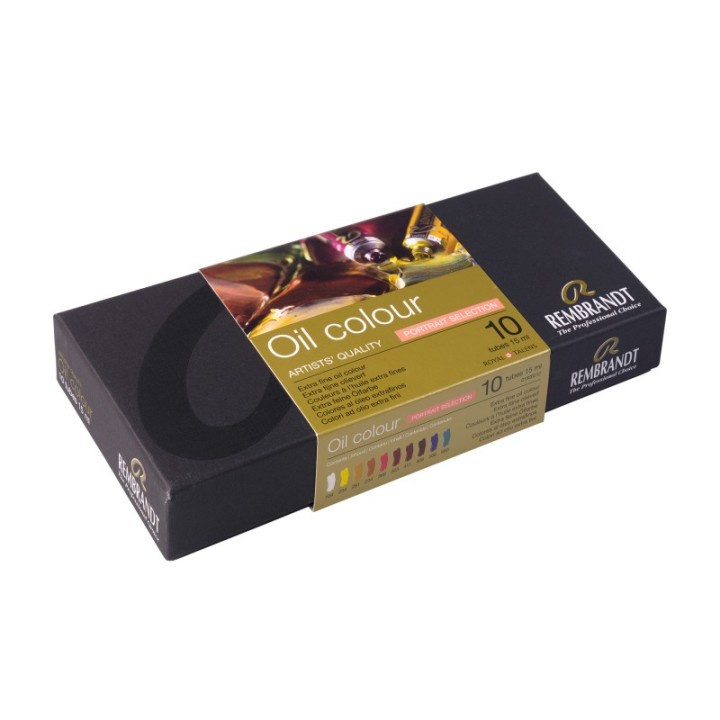 Rembrandt Oil Color Portrait Set, 10 x 15mL
